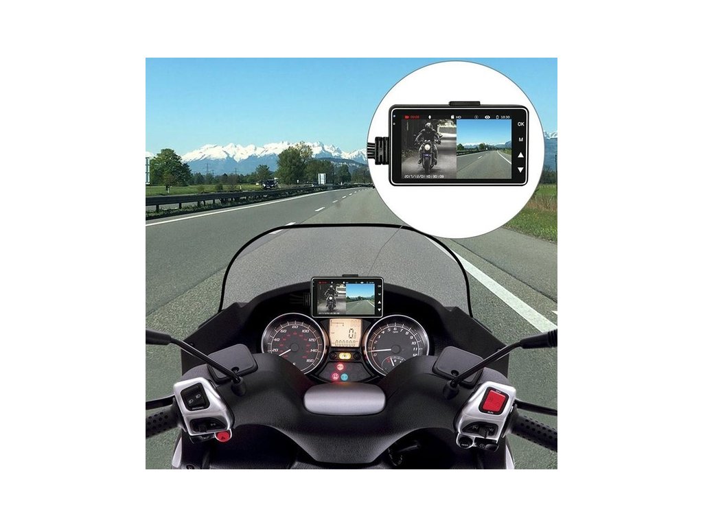 prenosná HD kamera s LCD obrazovkou do auta